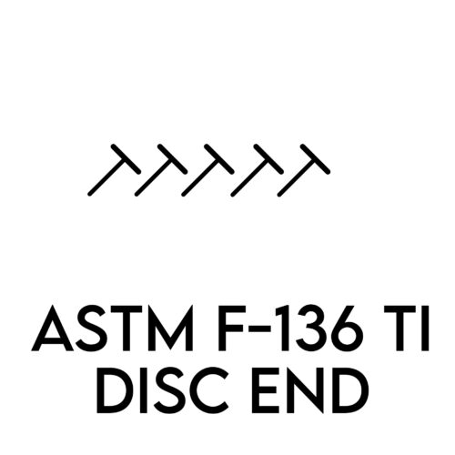 Titanium Disc [pack of 5]