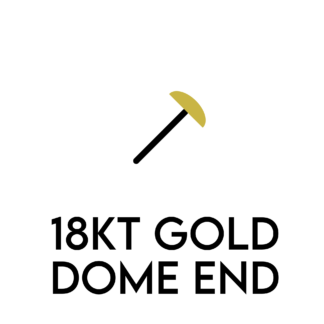 18kt Gold Dome