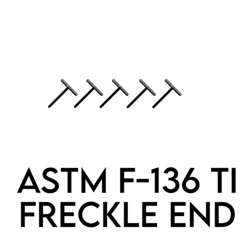 Titanium Freckle Disc [pack of 5]